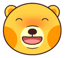 Cute bear's daily life sticker #5948574