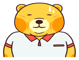 Cute bear's daily life sticker #5948575