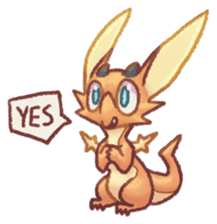 Zappy the dragon by aeveis