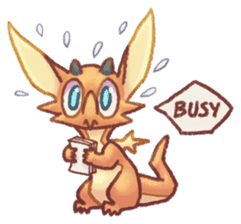 Zappy the dragon by aeveis