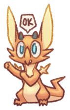 Zappy the dragon by aeveis