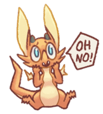 Zappy the dragon by aeveis