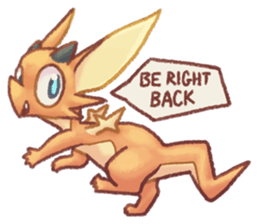 Zappy the dragon sticker #5949054