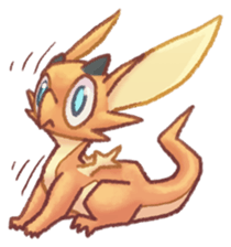 Zappy the dragon sticker #5949055