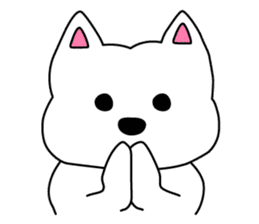 westie Hachibe simple ver. sticker #5949861