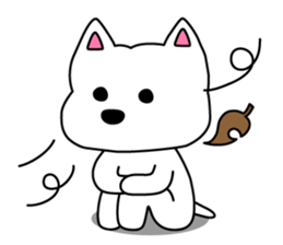 westie Hachibe simple ver. sticker #5949867