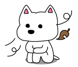 westie Hachibe simple ver. sticker #5949867