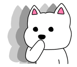 westie Hachibe simple ver. sticker #5949869