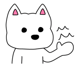 westie Hachibe simple ver. sticker #5949876