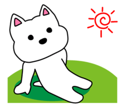 westie Hachibe simple ver. sticker #5949891