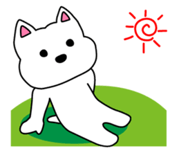 westie Hachibe simple ver. sticker #5949891