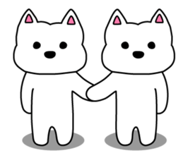 westie Hachibe simple ver. sticker #5949892