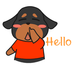 chokie & family (English) sticker #5950893