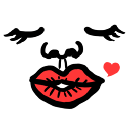 I also like can draw Emoticons. sticker #5951987