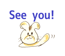 Iri-chan the Iri pika(English) sticker #5952029