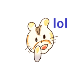 Iri-chan the Iri pika(English) sticker #5952042