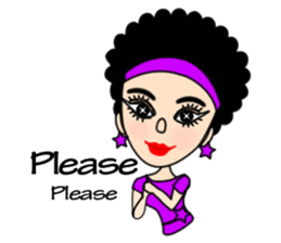 Fuko cute girl sticker #5952539