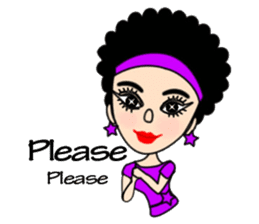 Fuko cute girl sticker #5952539