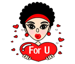 Fuko cute girl sticker #5952541