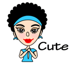 Fuko cute girl sticker #5952563