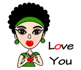 Fuko cute girl sticker #5952568