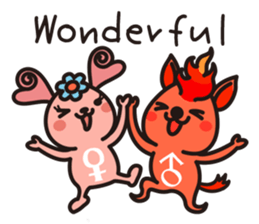 astro-baby no.3 Common English-2 sticker #5953003