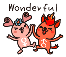 astro-baby no.3 Common English-2 sticker #5953003