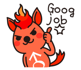 astro-baby no.3 Common English-2 sticker #5953004