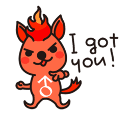 astro-baby no.3 Common English-2 sticker #5953007