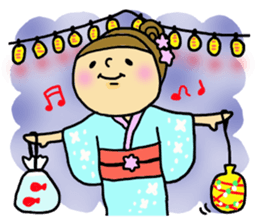 Great mother! Summer edition! sticker #5953066