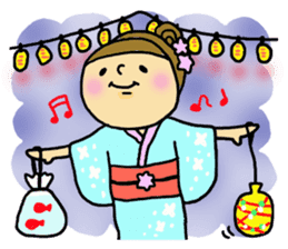 Great mother! Summer edition! sticker #5953066