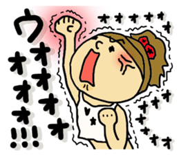 Great mother! Summer edition! sticker #5953069