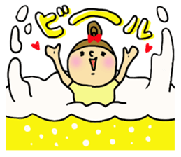 Great mother! Summer edition! sticker #5953074