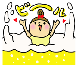 Great mother! Summer edition! sticker #5953074