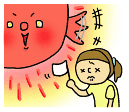 Great mother! Summer edition! sticker #5953081