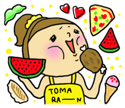 Great mother! Summer edition! sticker #5953082