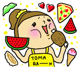 Great mother! Summer edition! sticker #5953082