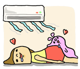 Great mother! Summer edition! sticker #5953083