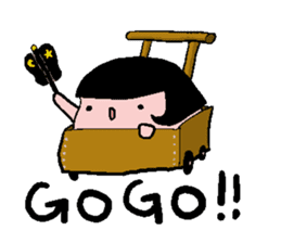 LADY MOCHIKO by MACO sticker #5953516