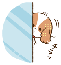 soft and fluffy dog Kewpie sticker #5953866