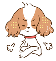 soft and fluffy dog Kewpie sticker #5953890