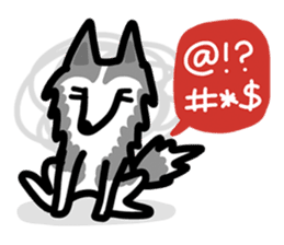 kevin : The Siberian Husky sticker #5954110