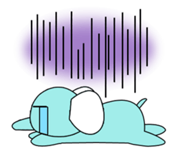 Elephant and Schnauzer life diary sticker #5954817