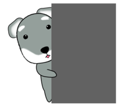 Elephant and Schnauzer life diary sticker #5954832