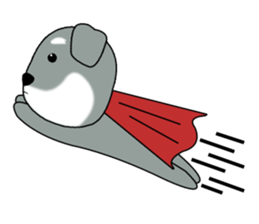 Elephant and Schnauzer life diary sticker #5954835