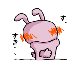 Dailylife of the rabbit and the wolf sticker #5955409