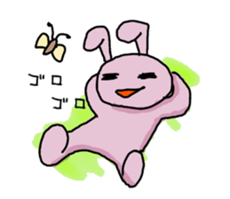Dailylife of the rabbit and the wolf sticker #5955413