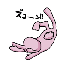 Dailylife of the rabbit and the wolf sticker #5955433