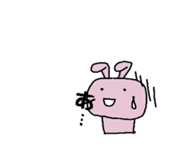 Dailylife of the rabbit and the wolf sticker #5955442