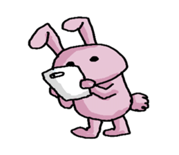 Dailylife of the rabbit and the wolf sticker #5955444